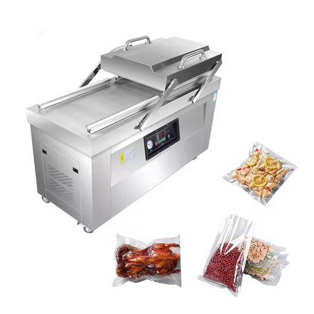 Food Vacuum Sealer - Semi-Automatic Large Commercial Double Chamber Vacuum