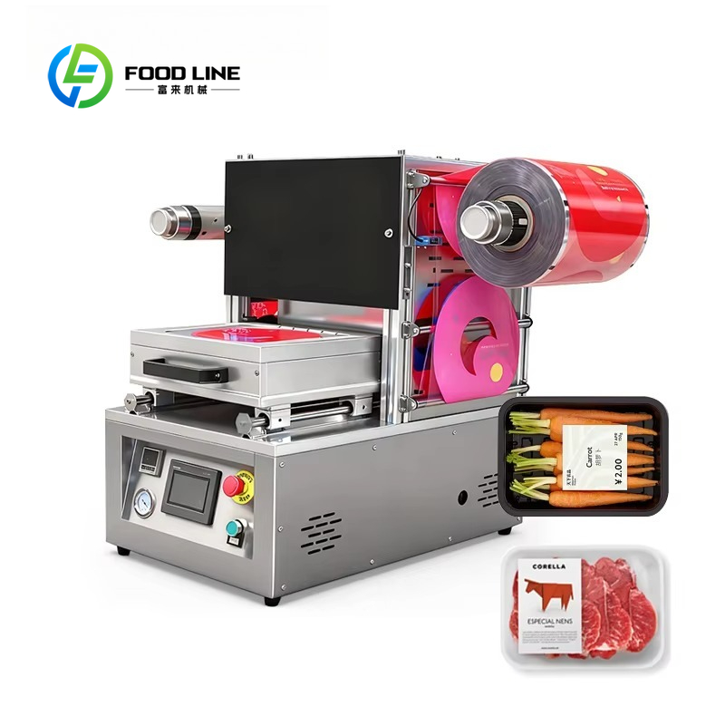 Food Vacuum Sealer - Customized Semi-Automatic Electric MAP Tray Sealer