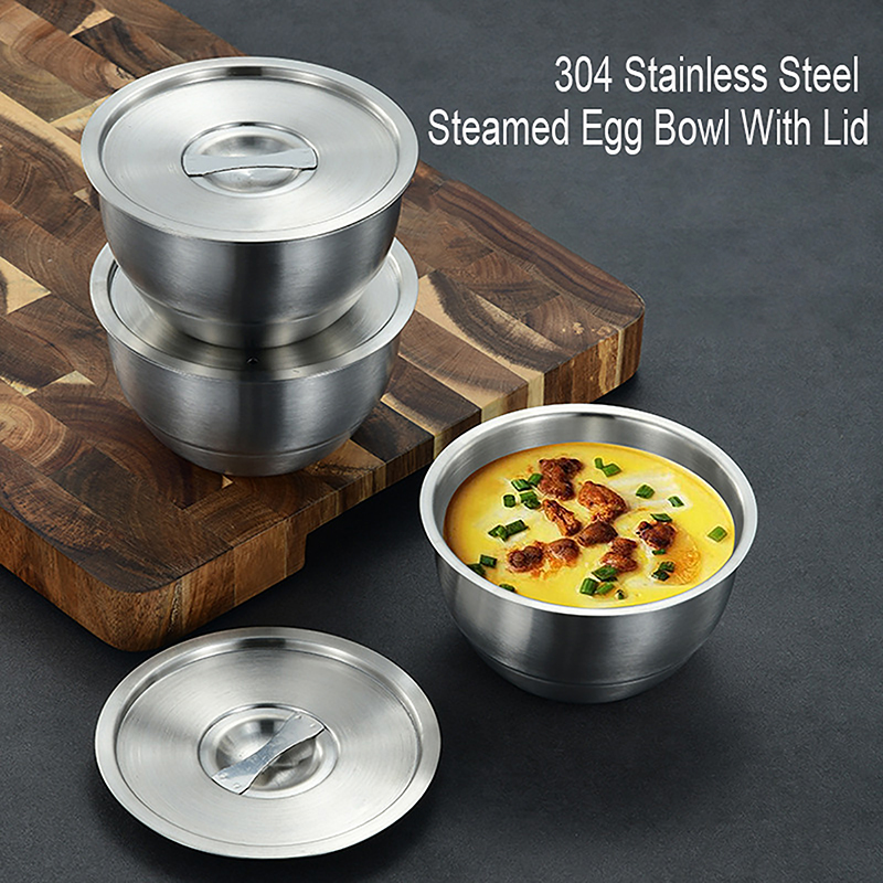 1Pc Stainless Steel Rice Bowl  - Korean Kitchen Gadgets review and price