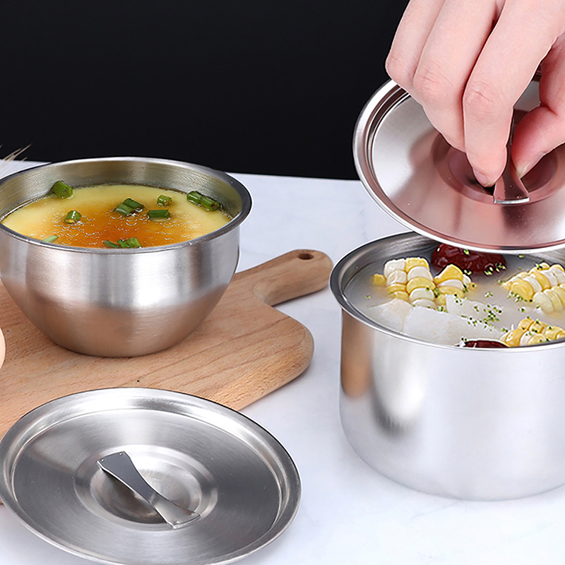 1Pc Stainless Steel Rice Bowl  - Korean Kitchen Gadgets review and price