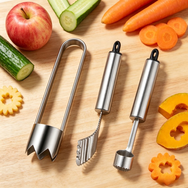 3pcs Stainless Steel Jalapeno  - Apple Corer Slicer review and price