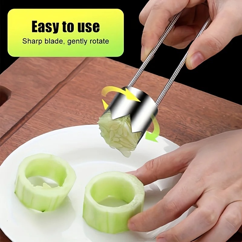 3pcs Stainless Steel Jalapeno  - Apple Corer Slicer review and price