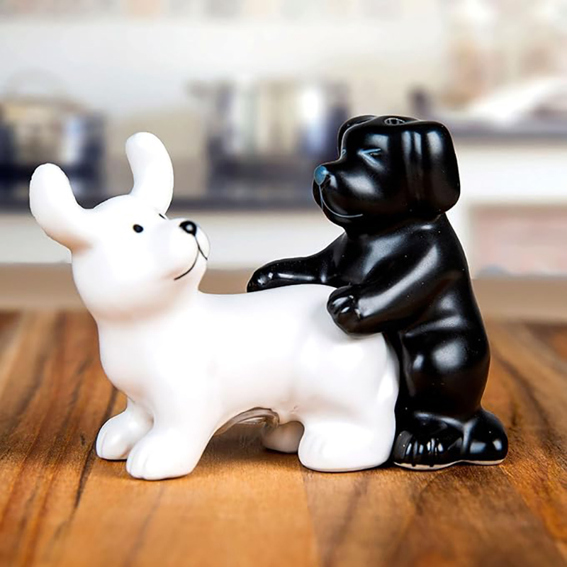 Black And White Ceramic Dog Sa - Korean Kitchen Gadgets review and price