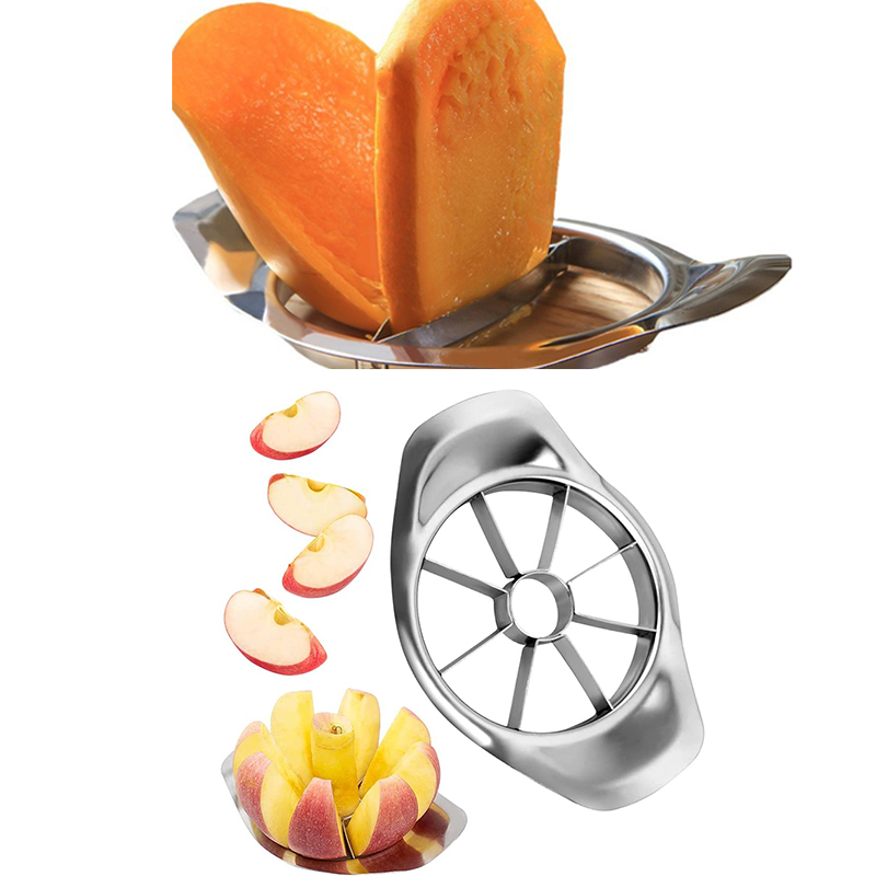 Stainless Steel Mango Cutter A - Apple Corer Slicer review and price