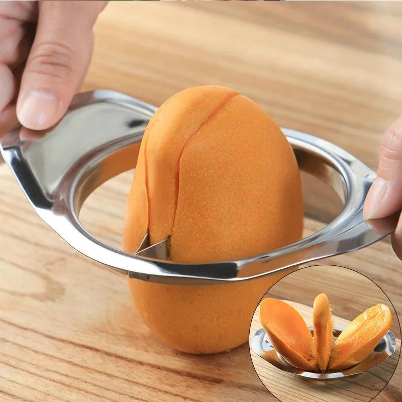 Stainless Steel Mango Cutter A - Apple Corer Slicer review and price