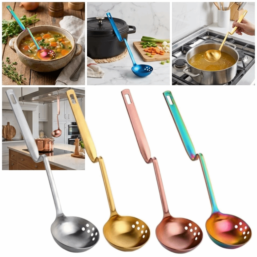Z-shaped Hot Pot Spoon Long Ha - Kitchen.Gadgets With A Z review and price