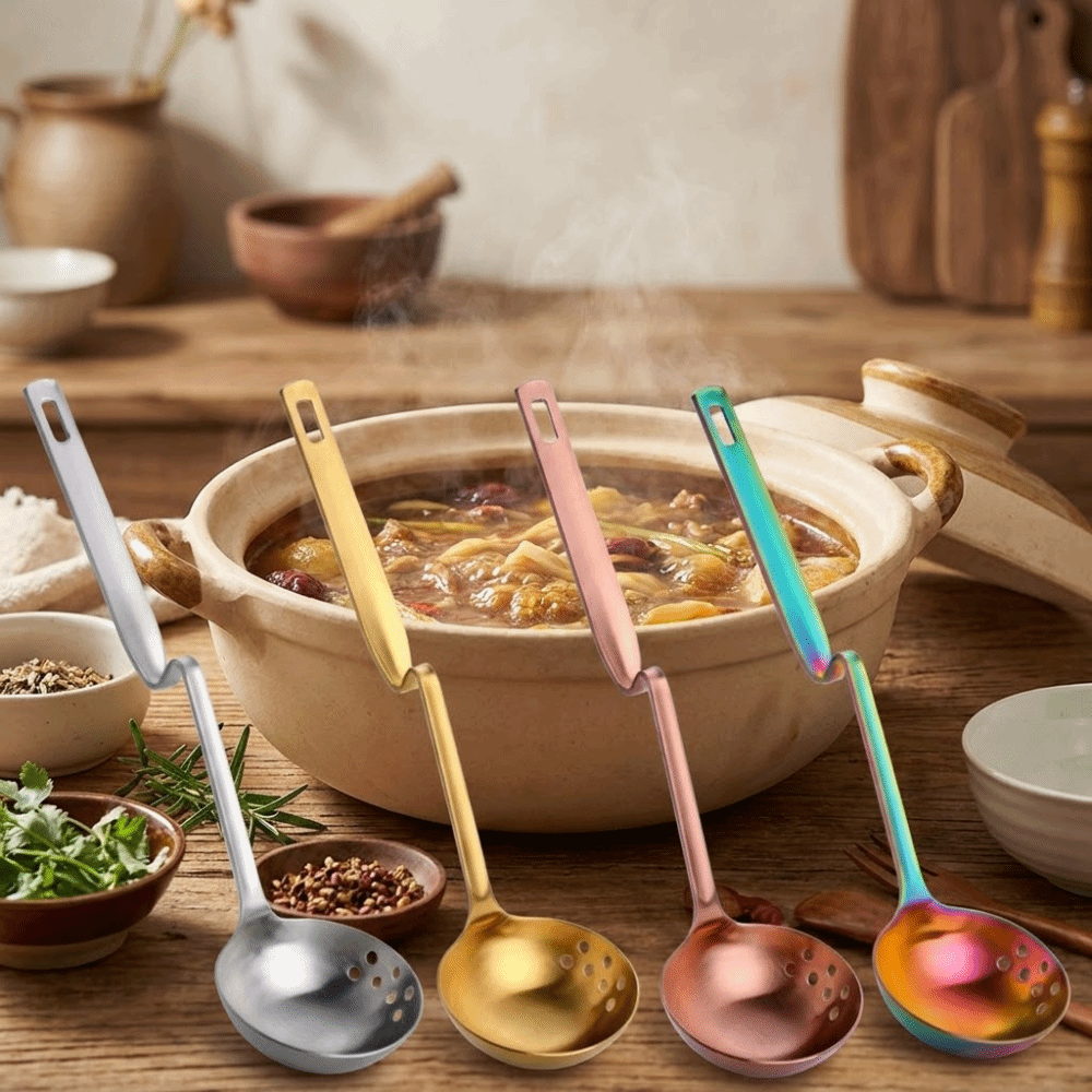 Z-shaped Hot Pot Spoon Long Ha - Kitchen.Gadgets With A Z review and price