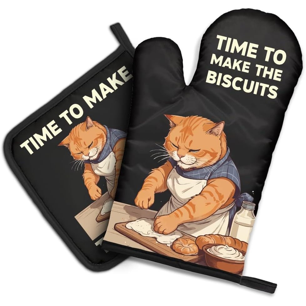 The Biscuits Funny Cat Oven Mi - Kitchen Gadgets For Dad review and price
