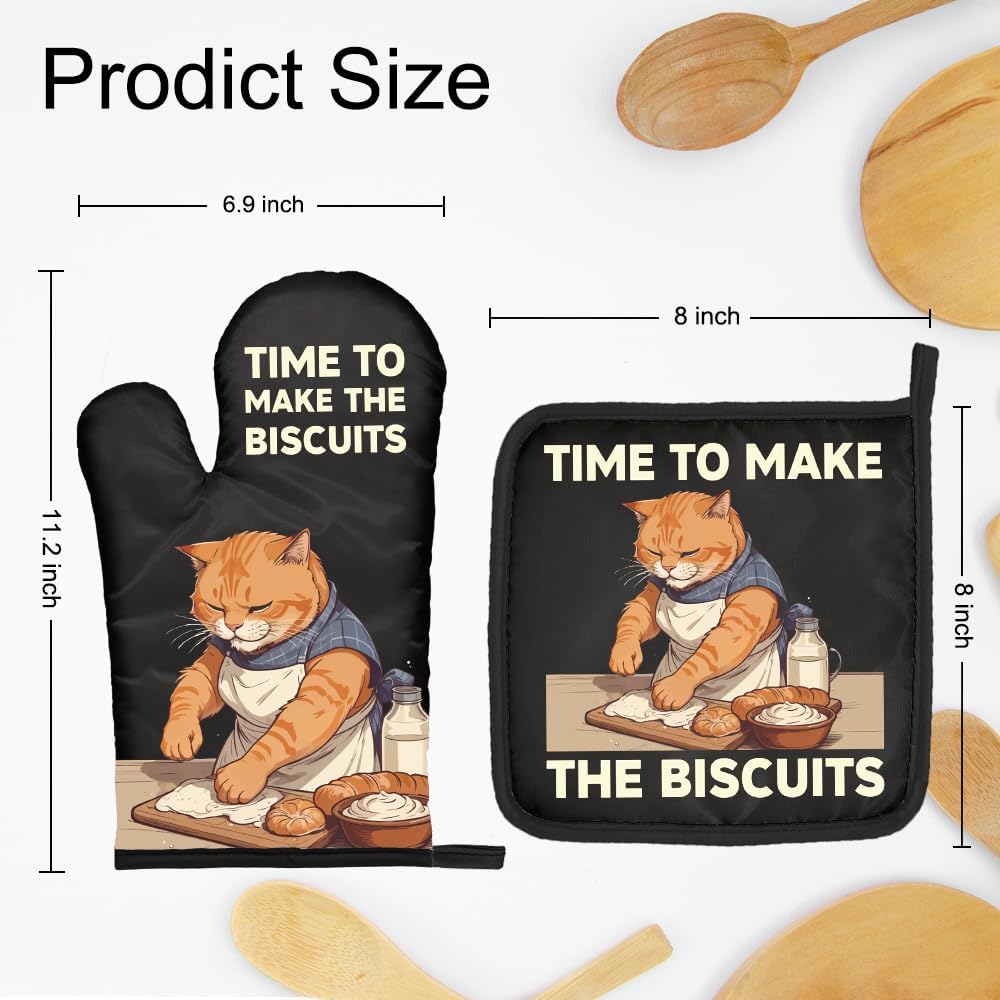 The Biscuits Funny Cat Oven Mi - Kitchen Gadgets For Dad review and price