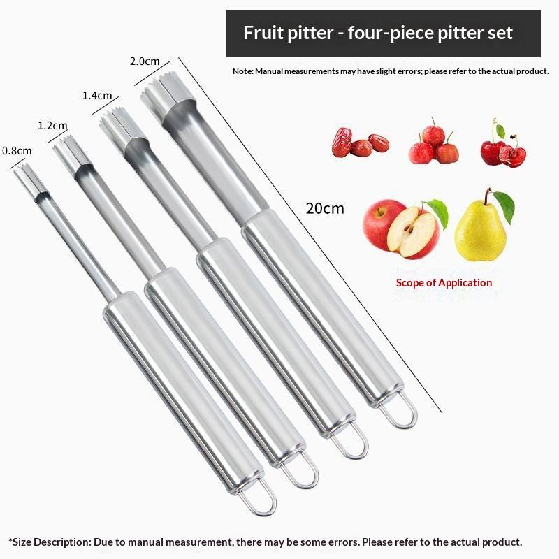 4pcs Fruit Core Remover Cutter - Kitchen Home Gadgets review and price
