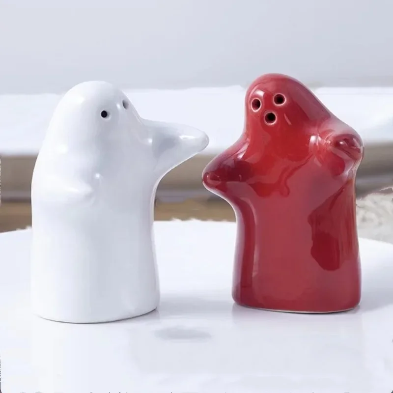 Ceramic Ghost Funny Mini Peppe - Korean Kitchen Gadgets review and price