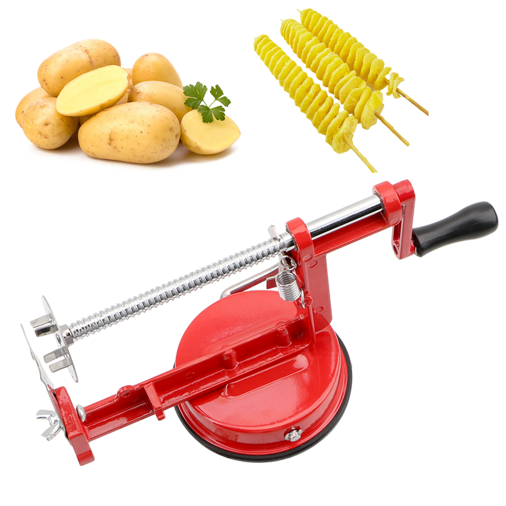 Manual Spiral French Fry Cutte - Apple Corer Slicer review and price