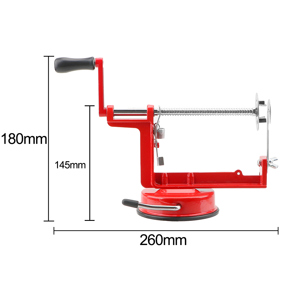 Manual Spiral French Fry Cutte - Apple Corer Slicer review and price