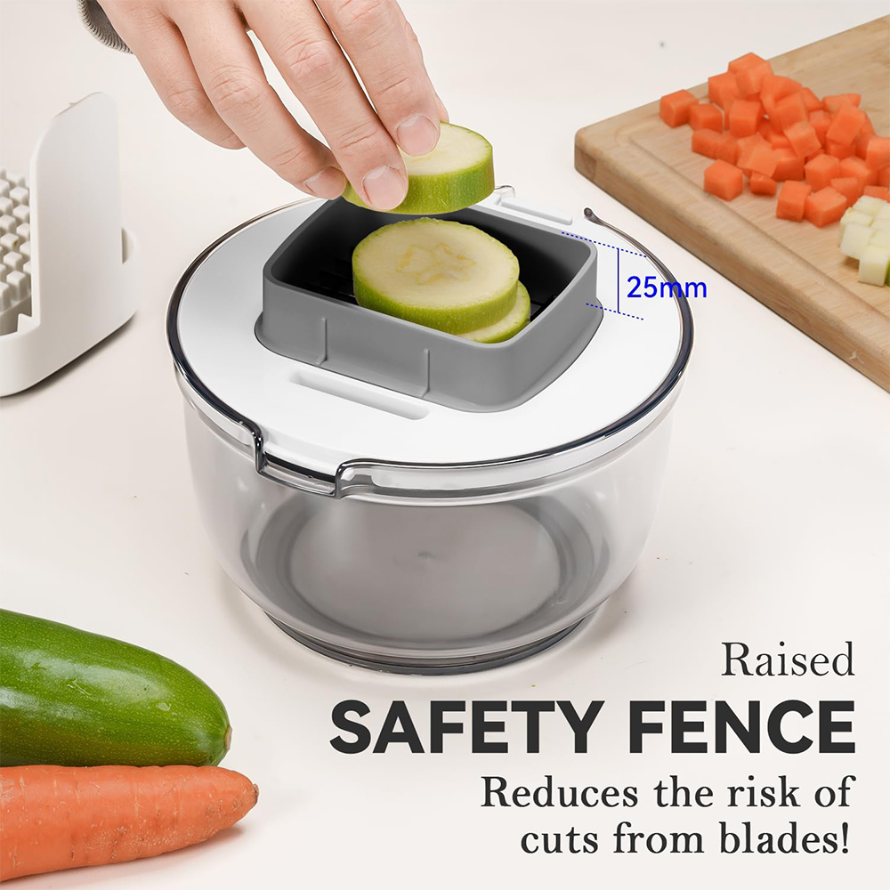 LMETJMA 3 in 1 Vegetable Chopp - Korean Kitchen Gadgets review and price