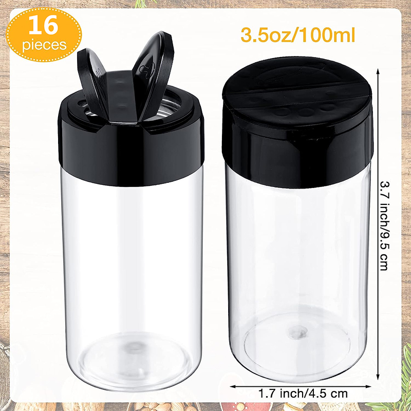 LMETJMA Clear Plastic Spice Ja - Korean Kitchen Gadgets review and price