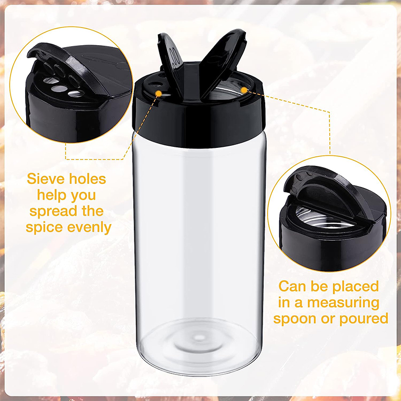 LMETJMA Clear Plastic Spice Ja - Korean Kitchen Gadgets review and price