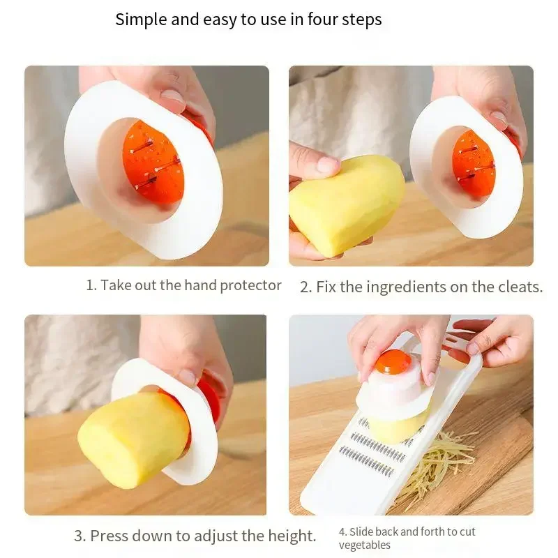 Grater Vegetables Slicer Carro - Korean Kitchen Gadgets review and price