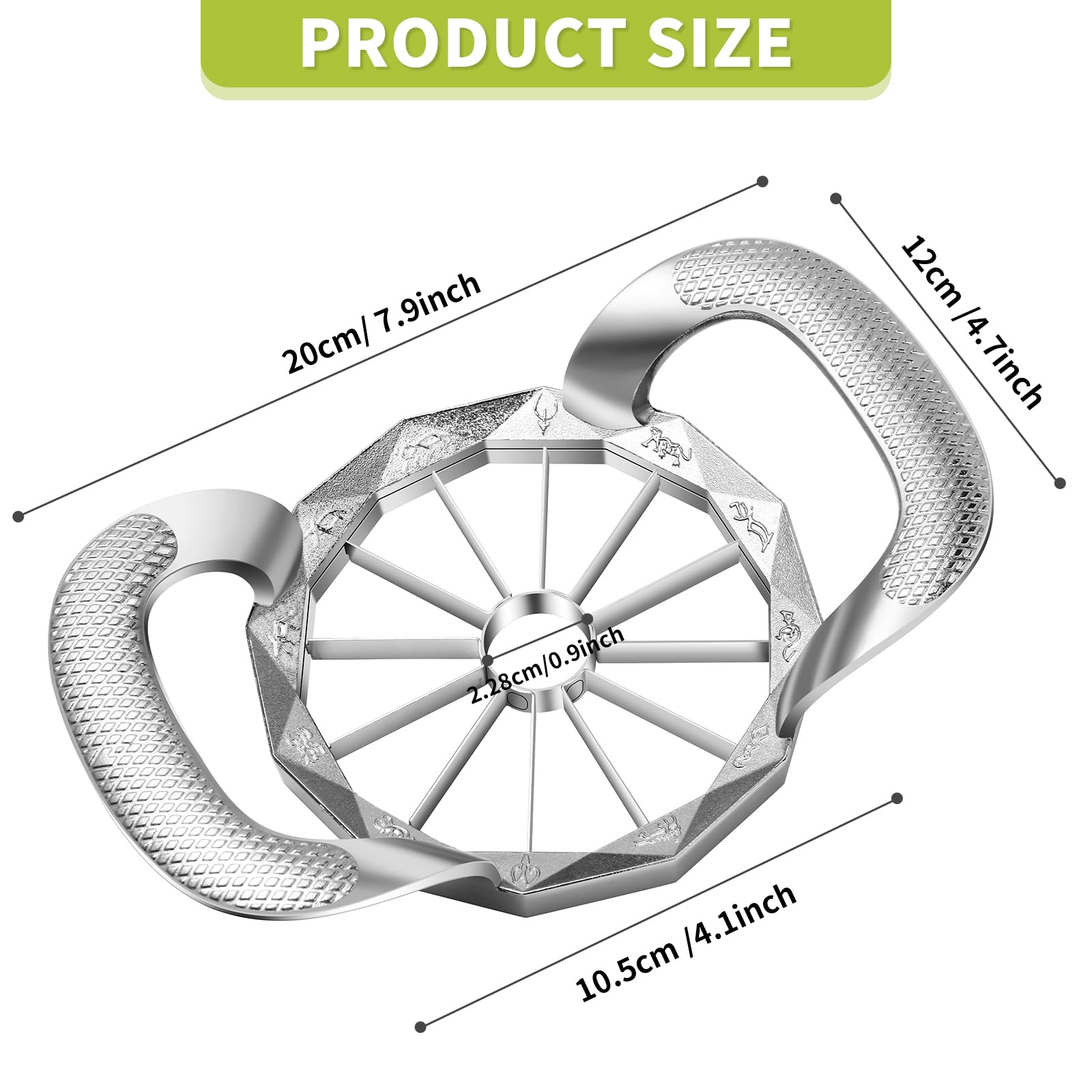 Sturdy and Sharp 12-Blade Stai - Apple Corer Slicer review and price