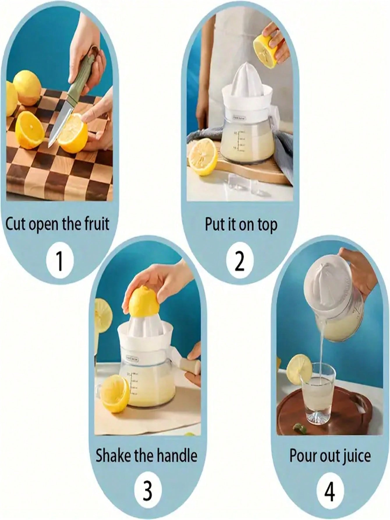 1Pc Multifunctional Manual Jui - Kitchen Gadgets Built In review and price