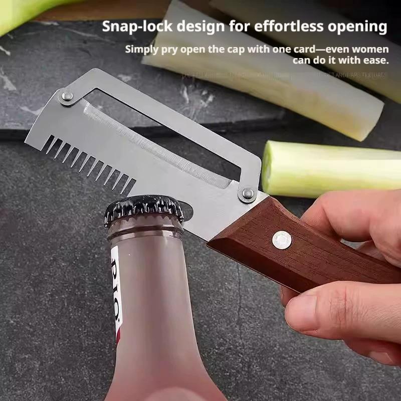 2‑in‑1 Serrated Vegetable Peel - Kitchen Gadgets Built In review and price