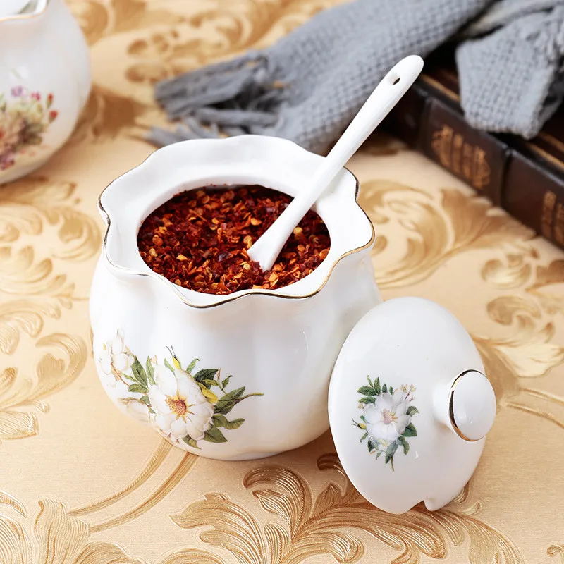 Spice Jar with Lid and Spoon S - Korean Kitchen Gadgets review and price